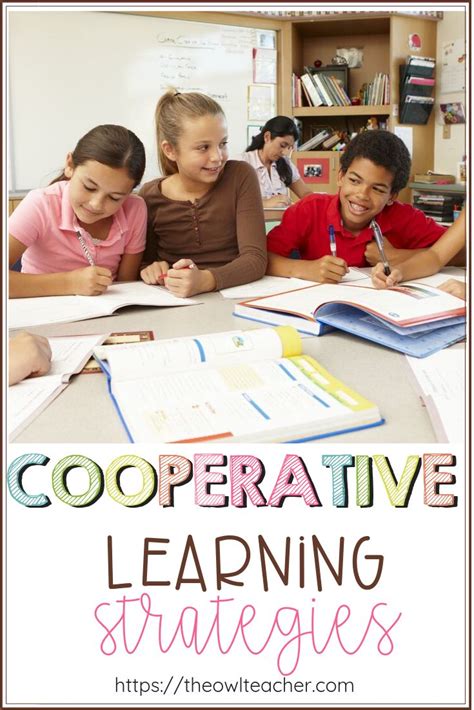 Cooperative Learning Strategies Cooperative Learning Activities
