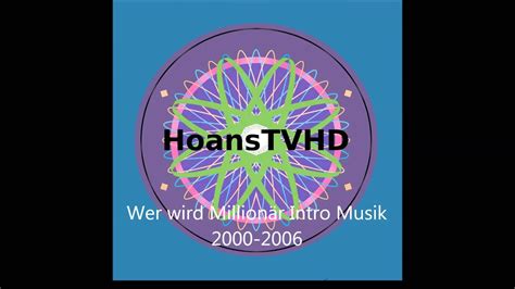 Deine große stunde hat geschlagen! Wer wird Millionär Intro Musik 2000-2008 - YouTube