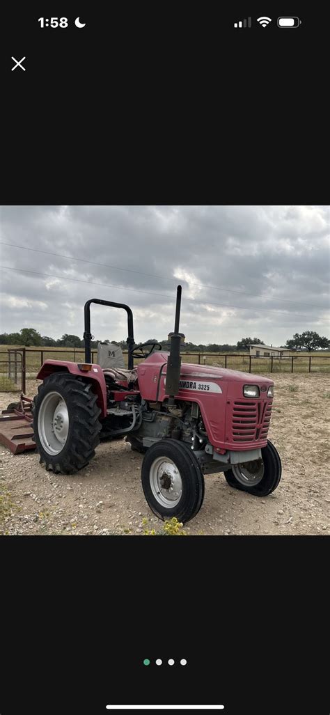 3325 Mahindra Tractor With Shredder 2013 For Sale In Poteet Tx Offerup
