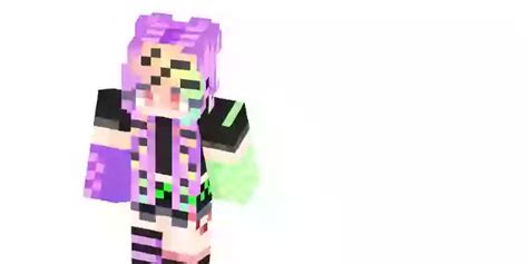 The Girl Is Scenecore Minecraft Skin Skinsmc