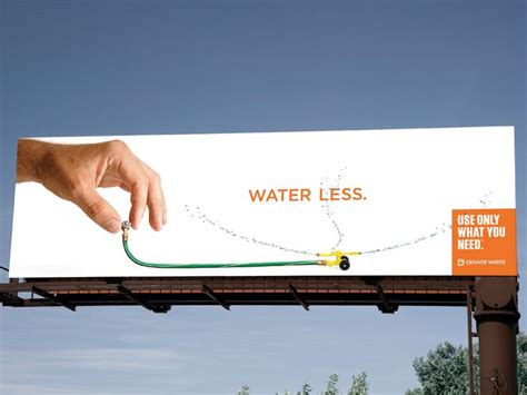 Denver Water Campaign 2012 Use Only What You Need Agency Sukle Advertising And Design Water