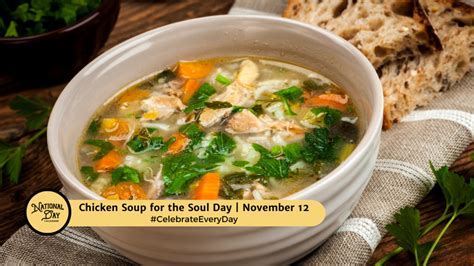 National Chicken Soup For The Soul Day November 12 National Day