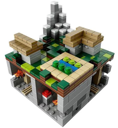 Buy Lego Minecraft Micro World The Village 21105 At Mighty Ape Nz