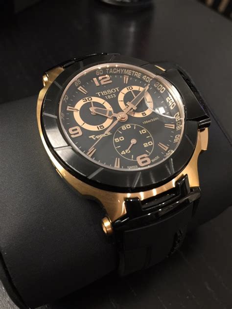 fs tissot t race chronograph 1853 rose gold mywatchmart