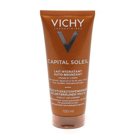 Vichy Capital Soleil Lait Autobronzant Hydratant Peau Sensible
