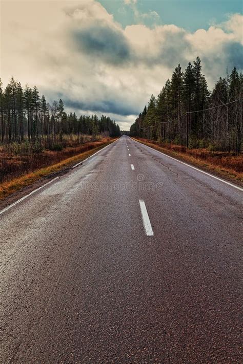 Long Road To The Horizon Stock Image Image Of Countryside 139139445