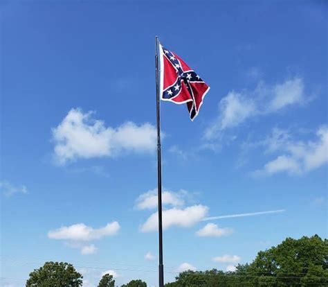 The Virginia Flaggers Huge Confederate Battle Flag Returns To