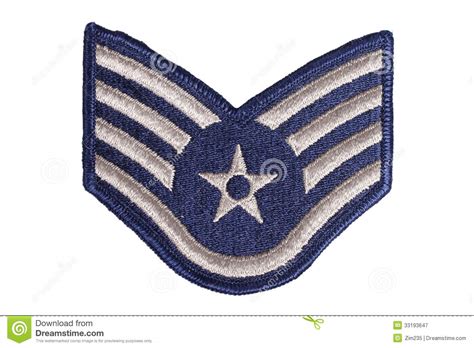 Us Air Force Sergeant Rank Royalty Free Stock Photography Image 33193647