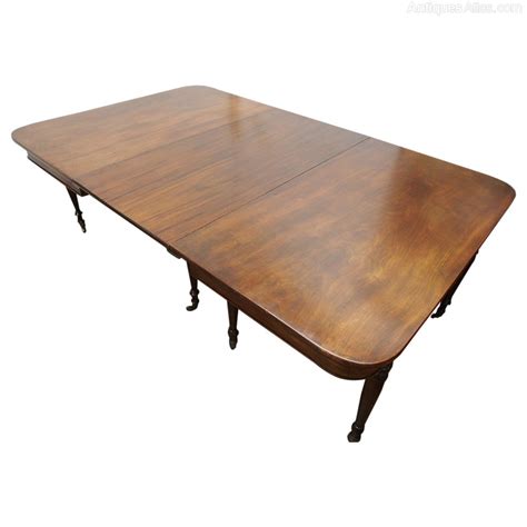 Georgian Mahogany Dining Table With 1 Leaf Antiques Atlas