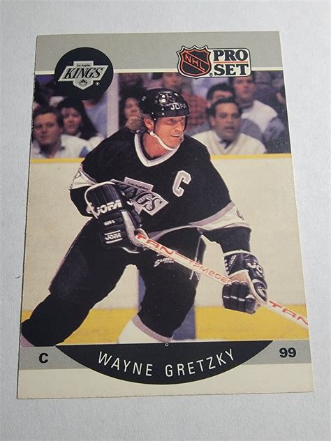 1990 Pro Set Wayne Gretzky 118 Los Angeles Kings Ebay