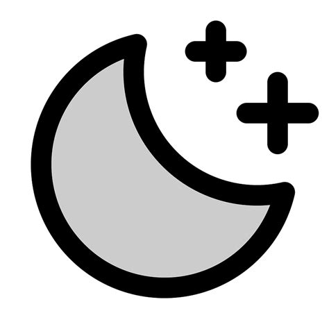 Moon Stars Icon Free Download Transparent Png Creazilla