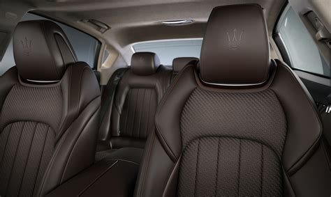 Maserati Unveils Levante And Quattroporte With Woven Leather Trim
