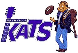 Nashville Kats Logo Alternate Logo Arena Football League Arena FL Chris Creamer S Sports