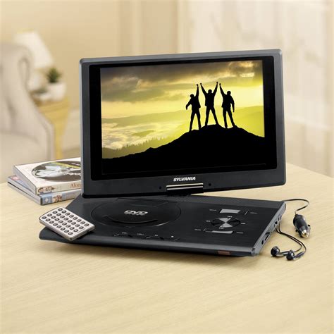 9 And 133 Portable Dvd Player With Swivel Screen By Sylvania