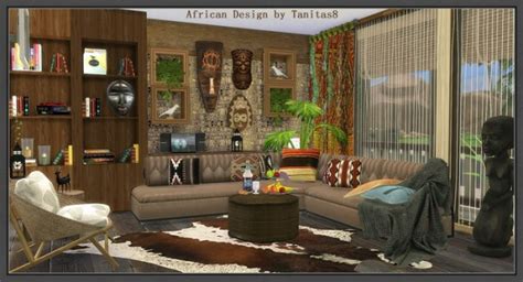 Boleh ke diorang ni ngam? Tanitas Sims: African Design • Sims 4 Downloads