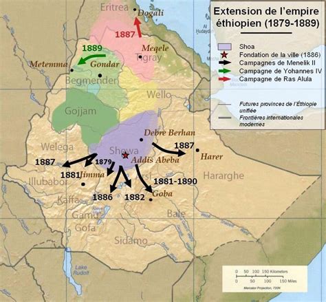 First Phase Of Re Conquest Of Lost Territories By Ethiopia 1879 89