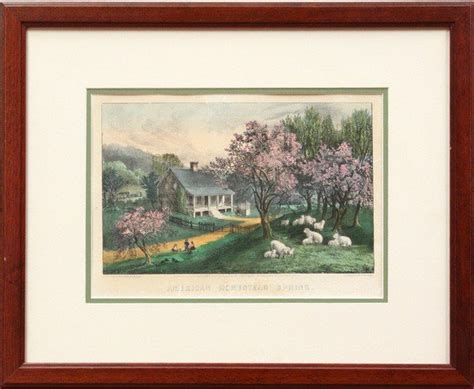 6256 Lithographs Currier And Ives Four Seasons Mar 13 2011