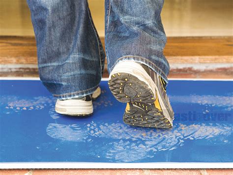 Plasticover Floor Protection Mats 36 In Length X 18 Inwidth Adhesive