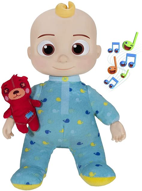 Shop Now For Cocomelon Official Musical Bedtime Jj Doll Soft Plush