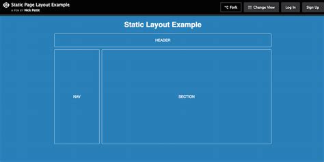 Html And Css Layout Templates