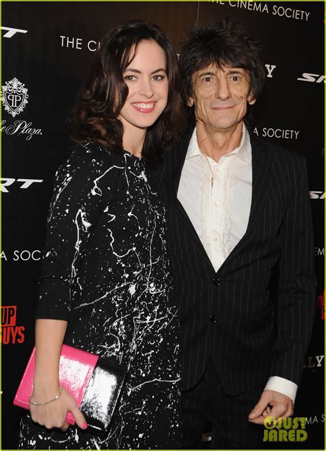 Rolling Stones Ronnie Wood Is Expecting Twins With Wife Sally Photo Pregnant