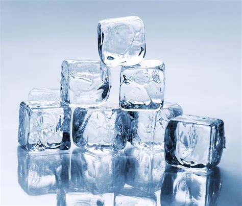 Ice Cubes Stock Photo Image Of Stack Solid Transparent 10140840