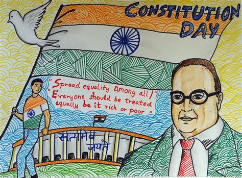 Constitution Day Poster India Ncc