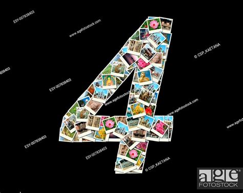 4 Figure Made Like Collag Stock Photo Picture And Low Budget Royalty
