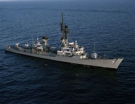 Uss Henry B Wilson Ddg 7 Charles F Adams Class Destroyer Usa