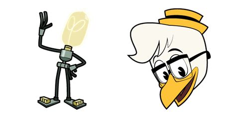 Ducktales Gyro Gearloose And Lil Bulb In 2021 Disney Cartoons