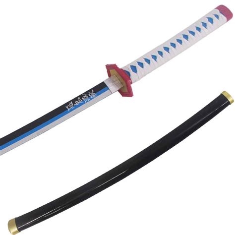 40 Abs Plastic Blade Giyu Tomioka Nichirin Katana Samurai D