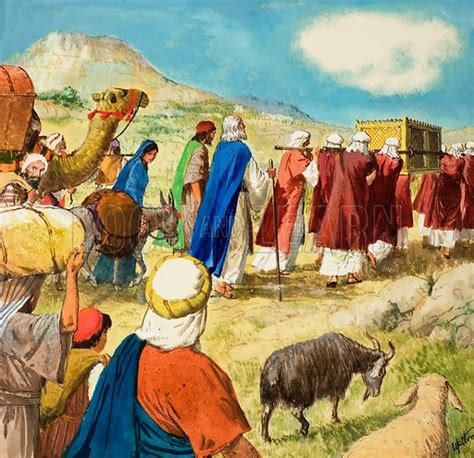 Moses In The Wilderness Look And Learn History Picture Library