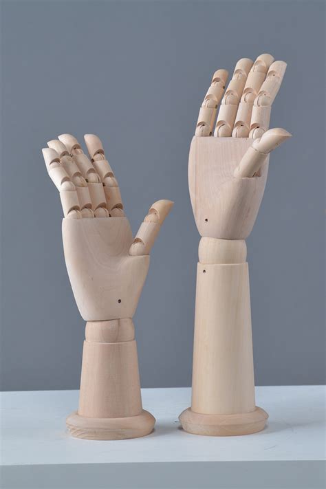 Display Mannequin Wooden Mannequin Hand Display