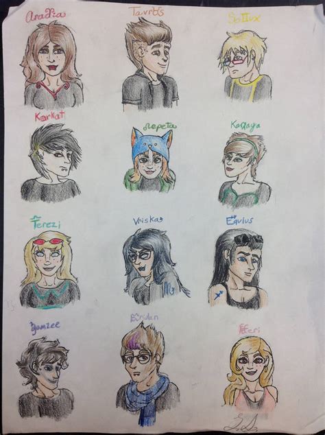 Humanstuck Headcanons By Some Pegasister On Deviantart