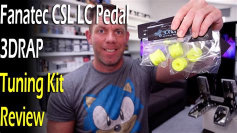 Fanatec CSL Load Cell Brake Pedal Tuning Kit From 3DRAP Review YouTube