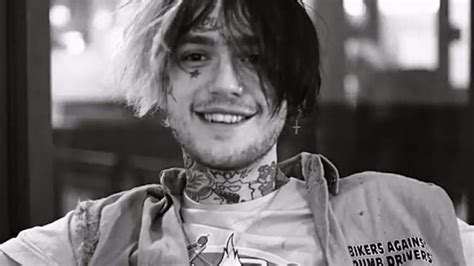 Smiley White And Black Photo Of Lil Peep Hd Lil Peep Wallpapers Hd