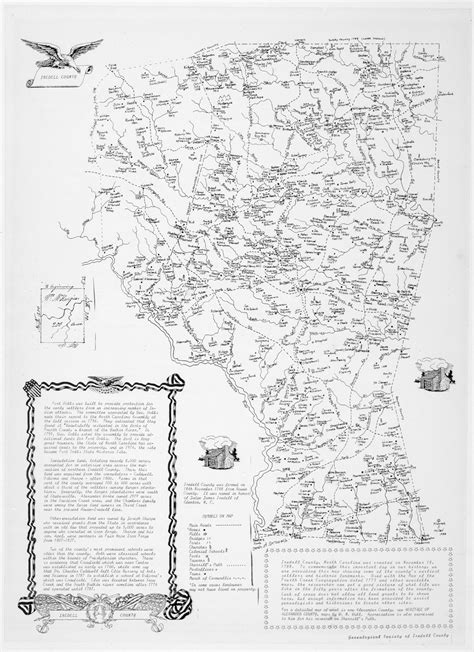 Mildred Millers Early Landowners Map Iredell County Public Library Nc