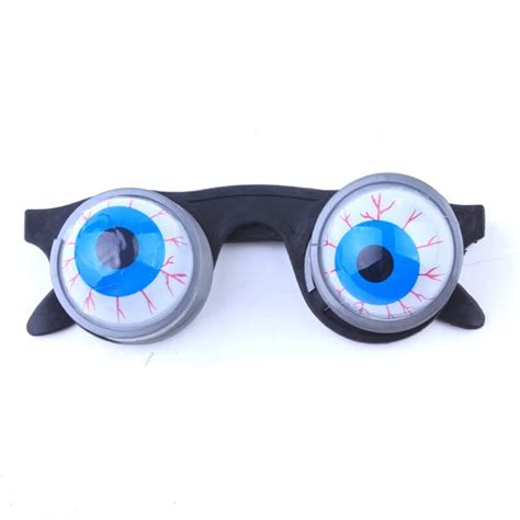 1pcs out eye drop eyeball prank glasses horror scary party gags