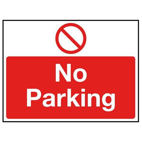 Printable No Parking Signs