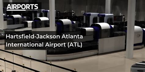 Hartsfield Jackson Atlanta International Airport Atl Airports