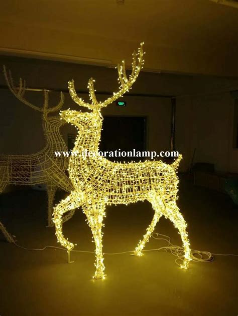 Well you're in luck, because here they come. large outdoor christmas reindeer light