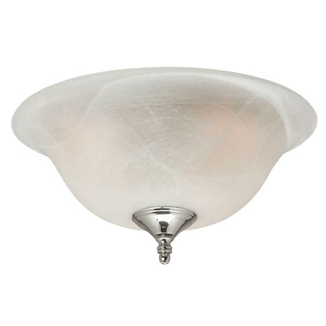 This company has light kits that come with cfl or led bulbs. Hunter 2-Light Swirled Marble Dual-Use Ceiling Fan Light ...