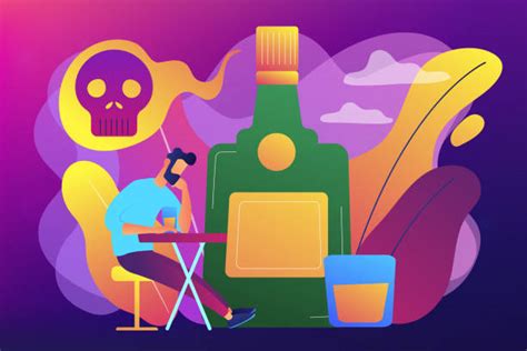 Best Alcohol And Drug Abuse Illustrations Royalty Free Vector Graphics