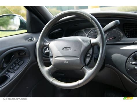 1999 Ford Taurus Se Wagon Medium Graphite Steering Wheel Photo