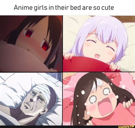 Anime Girls In Their Bed Are So Cute Ifunny Anime Jojo Bizzare