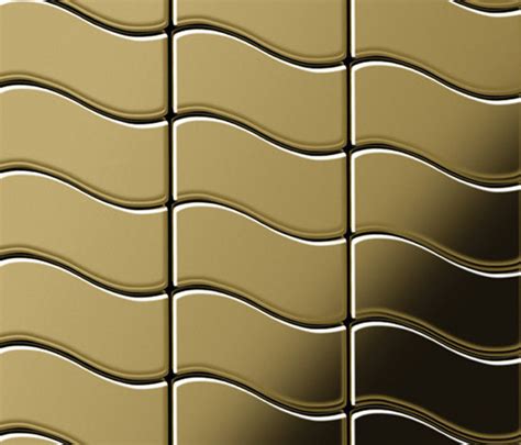 Flux Titanium Gold Mirror Tiles Architonic