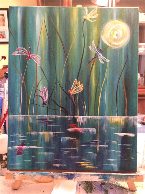 My Latest Painting Dancingwithdragonflies Theartsherpa Painting