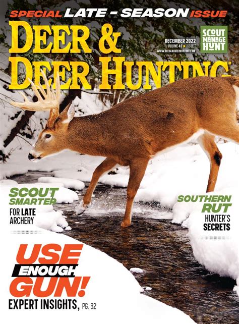 Deer And Deer Hunting Magazine Renewal Deer And Deer Hunting