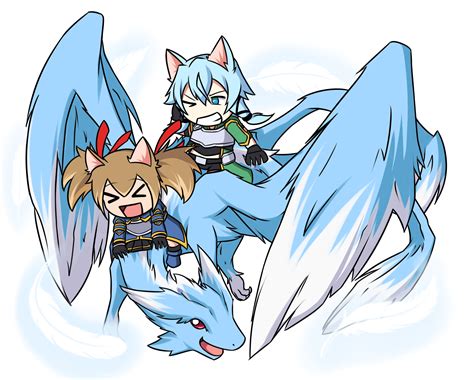 Silica And Sinon The Cait Sith Sisters Rswordartonline