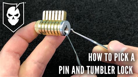 Learning how to pick a lock is a skill set that can come in handy and prevent unnecessary damage when you need to gain access discreetly. How to Pick a Pin and Tumbler Lock - YouTube